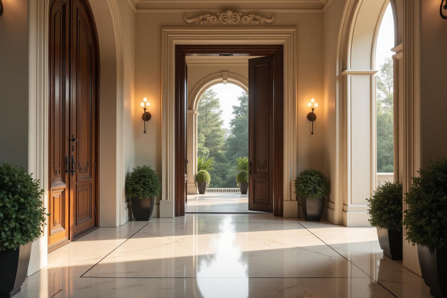 Refined architectural entrance